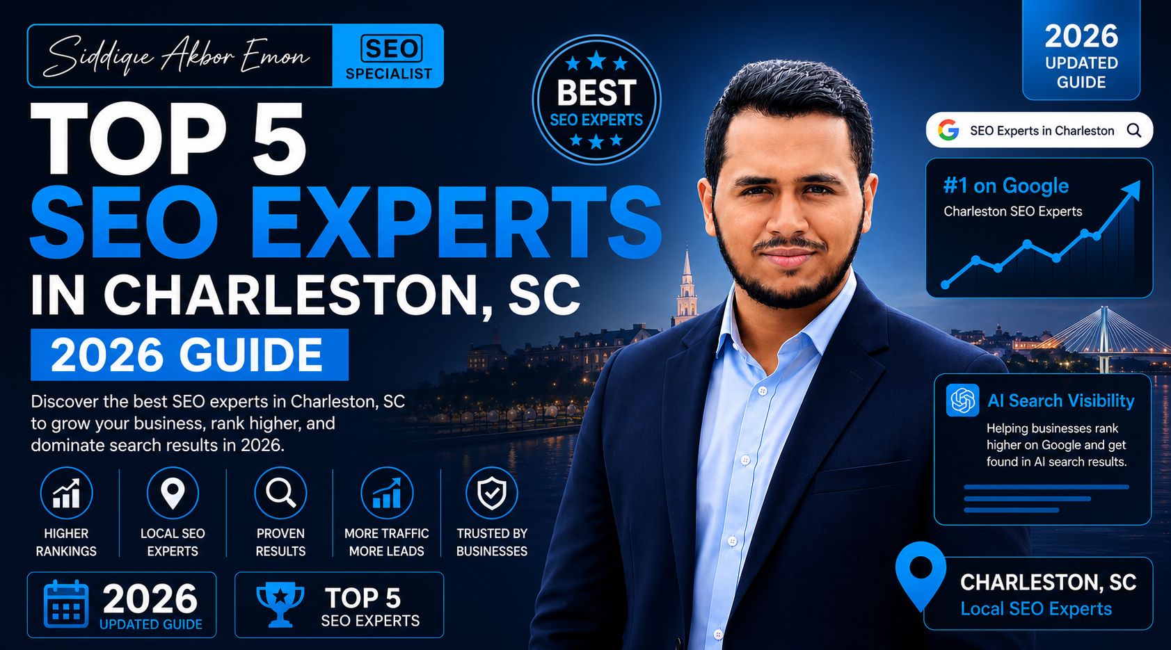 Top 5 SEO Experts in Charleston, SC in 2026