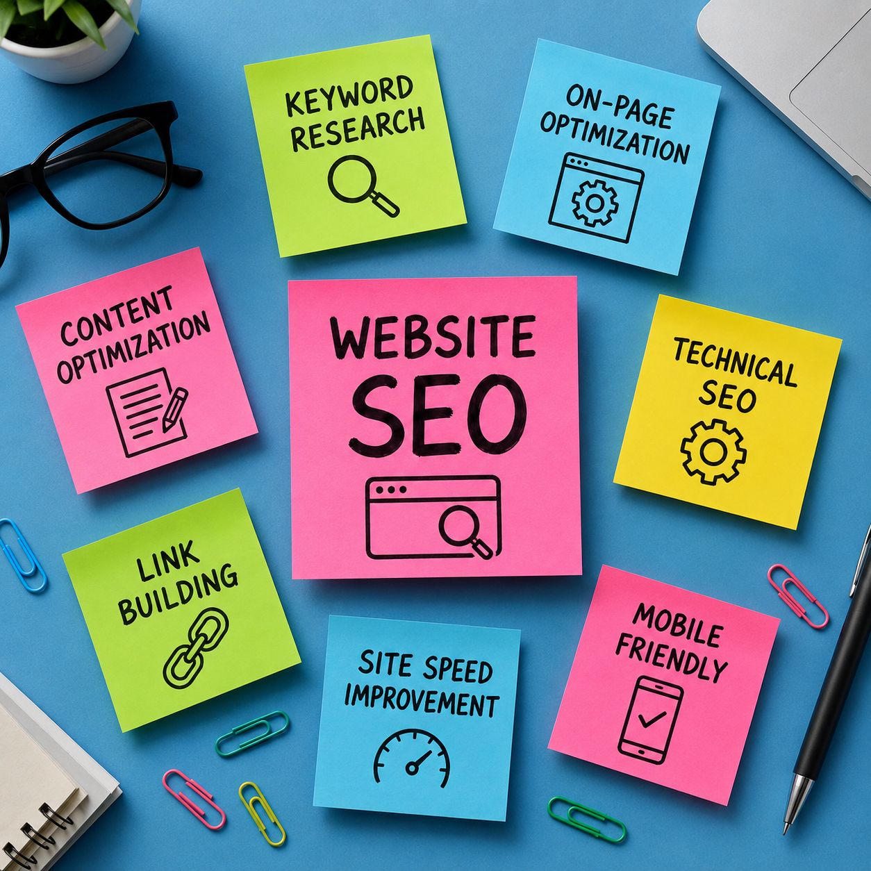 Website SEO - Improve Rankings, Traffic & Online Visibility