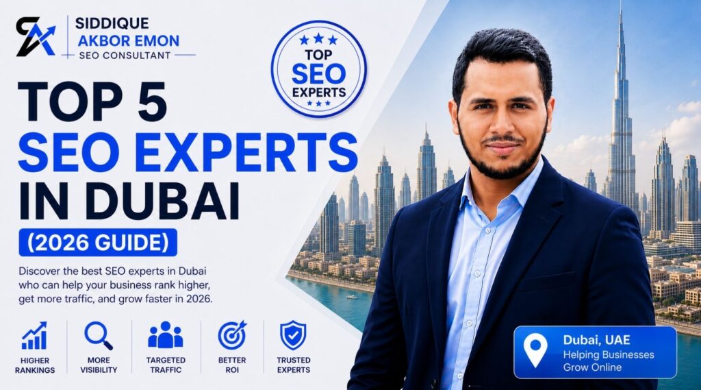 Top 5 SEO Experts in Dubai (2026 Guide)