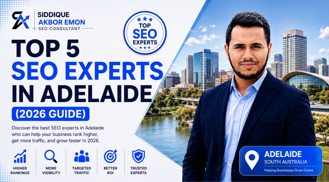Top 5 SEO Experts in Adelaide, South Australia in 2026 Guide - Best SEO Experts for Google and AI Search